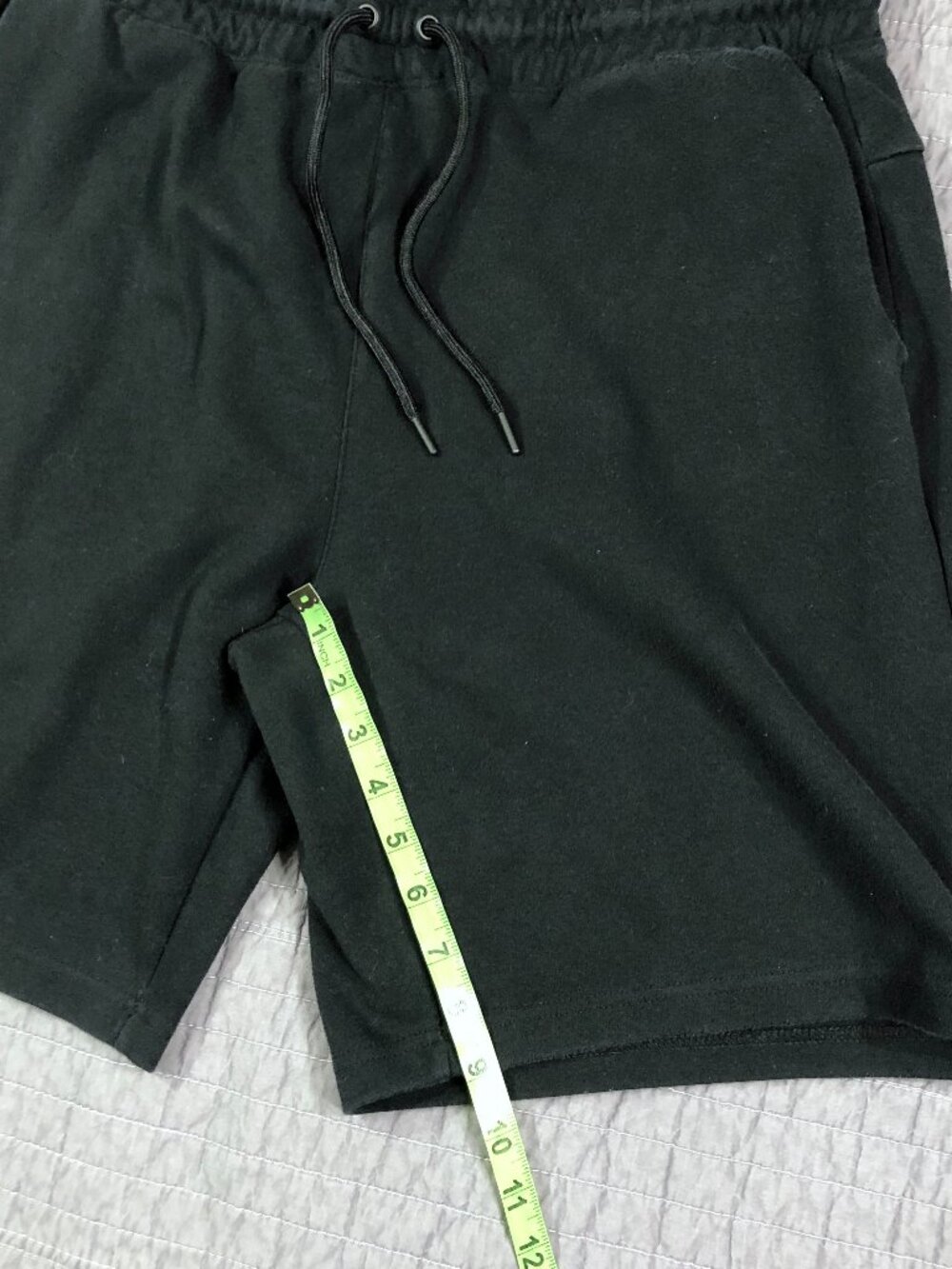 4/$15 Active Shorts Men XL Black Sweat Everyday Members Mark Athleisure Pockets - Picture 6 of 14